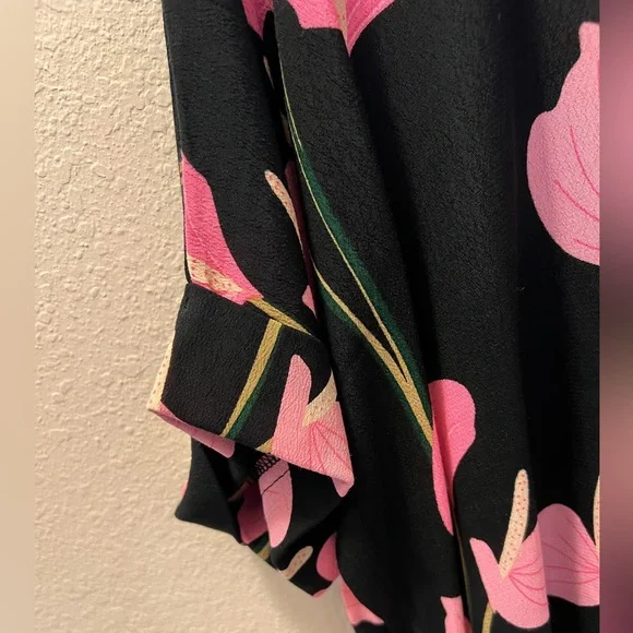 Fighting Eel / Ava Sky NWT Dress Azur Short in Cupid Anthurium XS - Picture 7 of 7